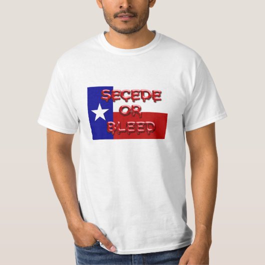 SECEDE OF BLEEM T-SHIRT (Voorkant)