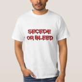 SECEDE OF BLEEM T-SHIRT (Voorkant)