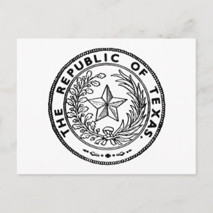 Secede Republic of Texas Briefkaart