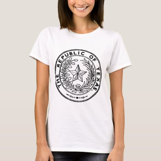 Secede Republic of Texas T-shirt (Voorkant)