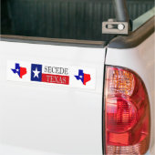 Secede Texas Bumpersticker (Op Truck)