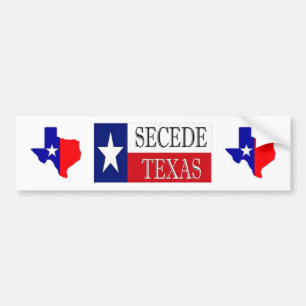 Secede Texas Bumpersticker