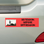 SECESSIE VÓÓR OPPR... BUMPERSTICKER (Op auto)