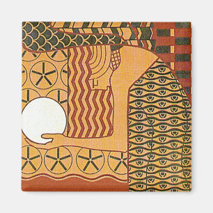 Secession Art -14e Weense tentoonstelling, 1902 Magneet