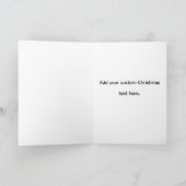 Second Amendment Santa Christmas Card Patriotic  Kaart (Binnen)