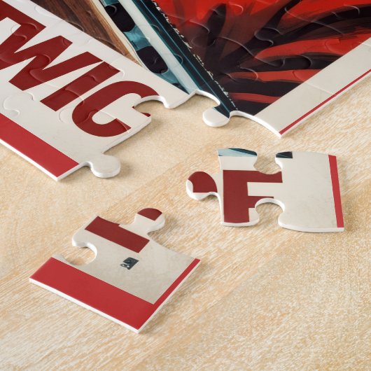 Second Amendment Santa Puzzle | Gun Rights Jigsaw Legpuzzel (Zijkant)