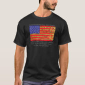 Second Amendment  Semi Automatic Rifle American Fl T-shirt (Voorkant)