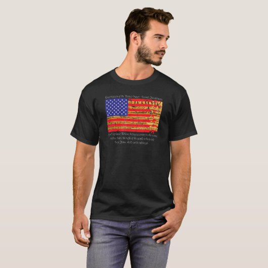 Second Amendment  Semi Automatic Rifle American Fl T-shirt (Voorkant volledig)