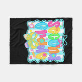 Second Grade Back To School 2nd Grade Coquette Tea Fleece Deken (Voorkant (Horizontaal))