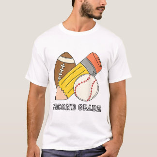 Second Grade Ck To School Sell Footll Boys Kids  T-shirt