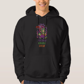 Second Grade Crew School Kid & Teacher Mardi Gras  Hoodie