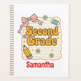 Second Grade – Cute Back to School Supplies Planner
