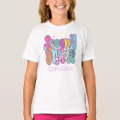 Second Grade First Day of School Coquette Custom T-shirt (Voorkant)