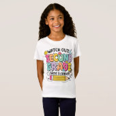 Second Grade, Full Speed Ahead! T-shirt (Voorkant volledig)