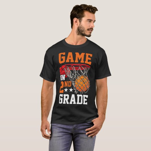 Second Grade Game On Sketll Ck To School 2nd Grade T-shirt (Voorkant volledig)