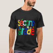 Second Grade Student School Clroom Learning Educat T-shirt (Voorkant)