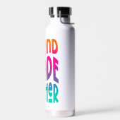 Second Grade Teacher Colorful Ombre Waterfles (Links)