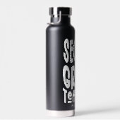 Second Grade Teacher Minimalist Text Waterfles (Rechts)