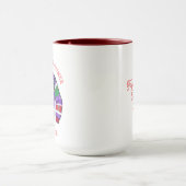 Second Place Ugly Sweater Winner Christmas Mok (Midden)