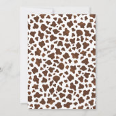 Second Rodeo Western Cowboy 2nd Birthday Kaart (Achterkant)