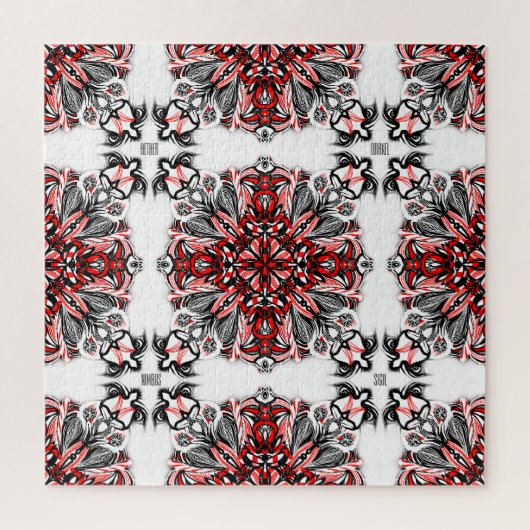 Second Sight – Intuïtieve Visioenaire Kunstprint Legpuzzel (Verticaal)
