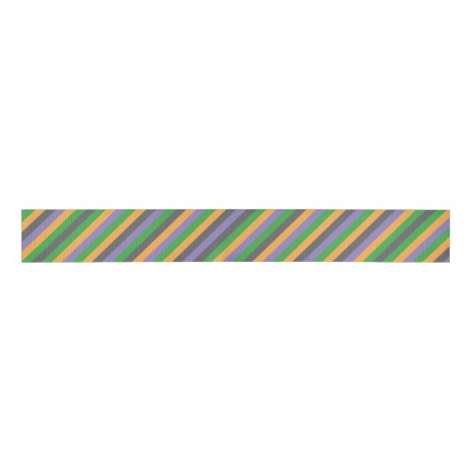 Secondary Whimsy Striped Ribbon Grosgrain Lint (Voorkant)