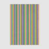 Secondary Whimsy Striped Tissue Paper Tissuepapier (Voorkant)