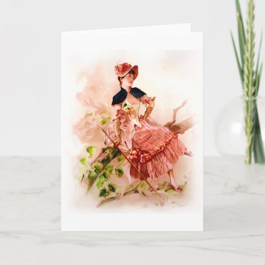 Secret Admirer / Admirer Wenskaart Kaart (Voorkant)