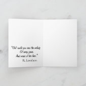 Secret Admirer / Admirer Wenskaart Kaart (Binnen)