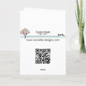 Secret Admirer Feestdagen Kaart (Achterkant)