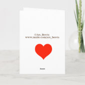 Secret Admirer Kaart (Achterkant)