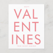 Secret Admirer PINK BLUSH FUN HEART Custom HAPPY (Voorkant)