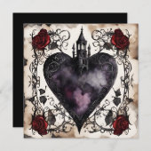 Secret Admirer platte kaart met opschrift op de ac (Voorkant / Achterkant)