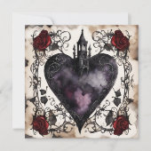 Secret Admirer platte kaart met opschrift op de ac (Voorkant)