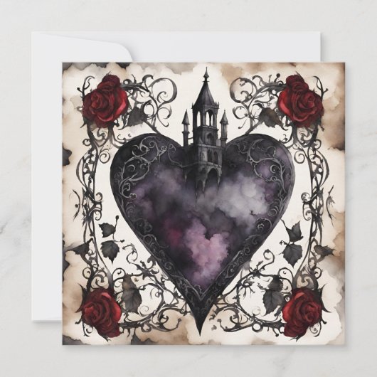 Secret Admirer platte kaart met opschrift op de ac (Voorkant)