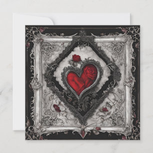 Secret Admirer platte kaart met opschrift op de ac