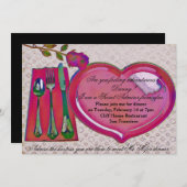 Secret Admirer Valentijnse binneninrichting Kaart (Voorkant / Achterkant)