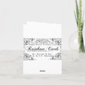 Secret Age Birthday Kaart (Achterkant)