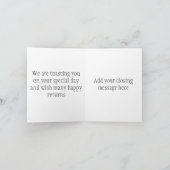 Secret Age Birthday Kaart (Binnen)