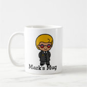 Secret Agent Man Koffiemok (Links)