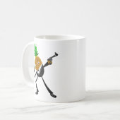 Secret Agent Pineapple Koffiemok (Voorkant links)