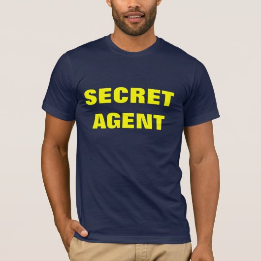 SECRET AGENT SHIRT (Voorkant)