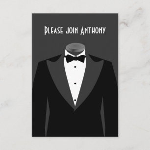 Secret Agent Thema Birthday Party Kaart