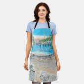 Secret Beach All-Over Print Schort (Gedragen)