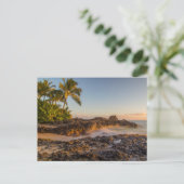 Secret Beach Hawaii Briefkaart (Staand voorkant)