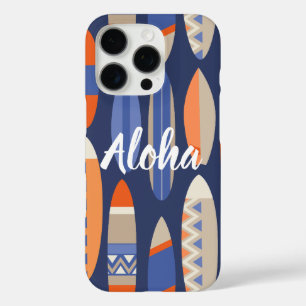 Secret Beach Hawaiian Surfboards - Blauw iPhone 16 Pro Hoesje