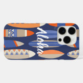 Secret Beach Hawaiian Surfboards - Blauw Case-Mate iPhone Case (Achterkant (horizontaal))