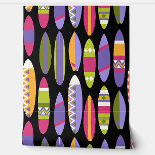 Secret Beach Hawaiian Surfboards - Blues Behang
