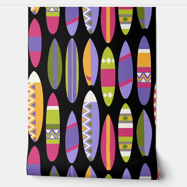 Secret Beach Hawaiian Surfboards - Blues Behang (Afrollen)