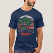 SECRET BEACH KAUAI T-SHIRT (Voorkant)